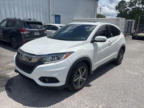Platinum White Pearl 2021 Honda HR-V EX-L