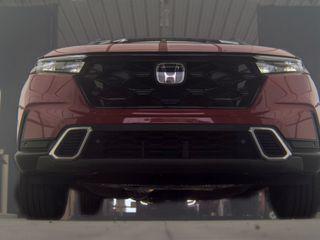 Radiant Red Metallic 2024 Honda CR-V Hybrid Sport Touring AWD
