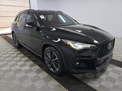 Black Obsidian 2025 INFINITI QX50 SPORT