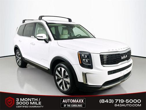 Glacial White Pearl 2022 Kia Telluride EX