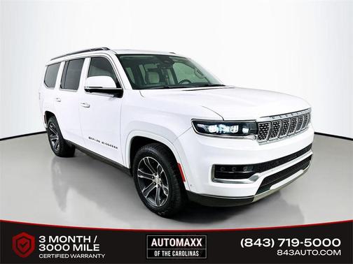Bright White Clearcoat 2022 Jeep Grand Wagoneer Series I 4x4