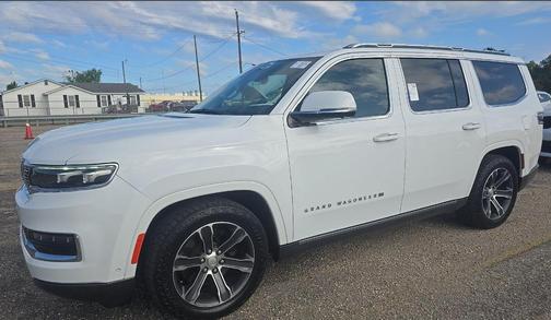 Bright White Clearcoat 2022 Jeep Grand Wagoneer Series I 4x4
