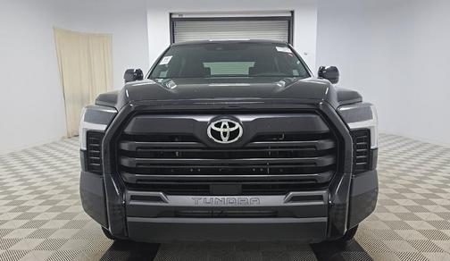 Midnight Black Metallic 2025 Toyota Tundra SR