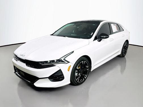 Glacial White Pearl 2022 Kia K5 GT-Line