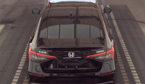 Crystal Black Pearl 2024 Honda Civic Touring