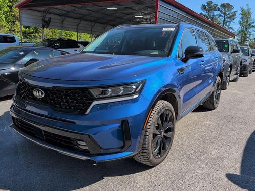 Sapphire Blue 2021 Kia Sorento SX