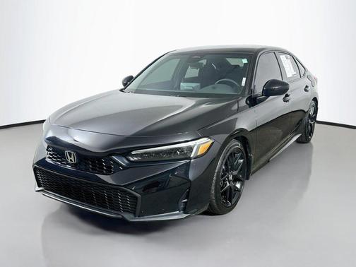 Crystal Black Pearl 2025 Honda Civic Sport