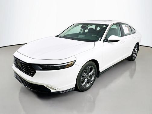 Platinum White Pearl 2024 Honda Accord EX