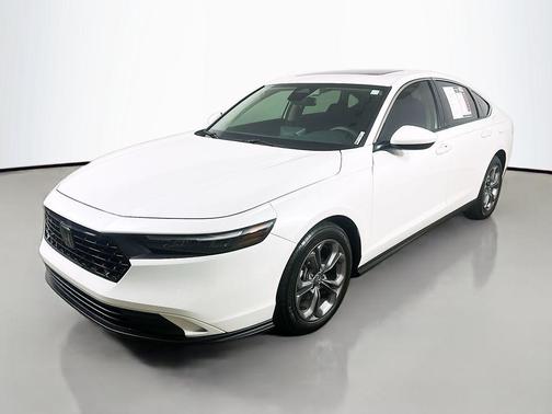 Platinum White Pearl 2024 Honda Accord EX