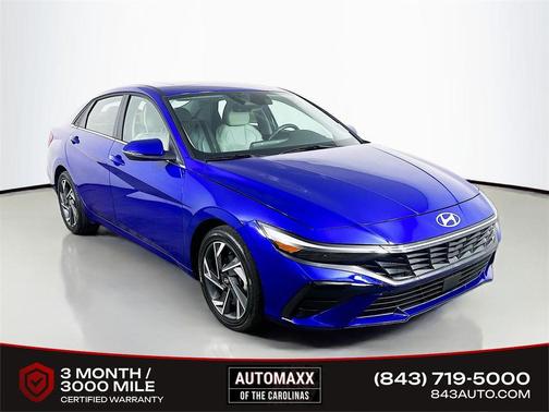 Intense Blue 2025 Hyundai ELANTRA Limited
