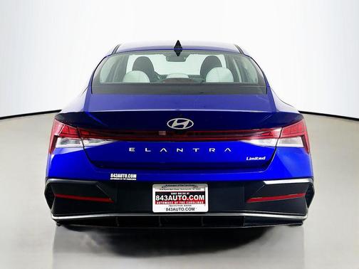 Intense Blue 2025 Hyundai ELANTRA Limited