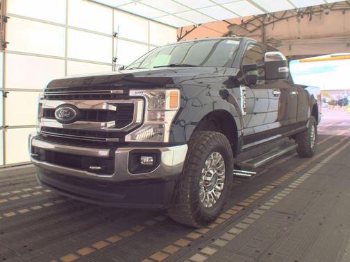 Antimatter Blue Metallic 2022 Ford F-250 XLT