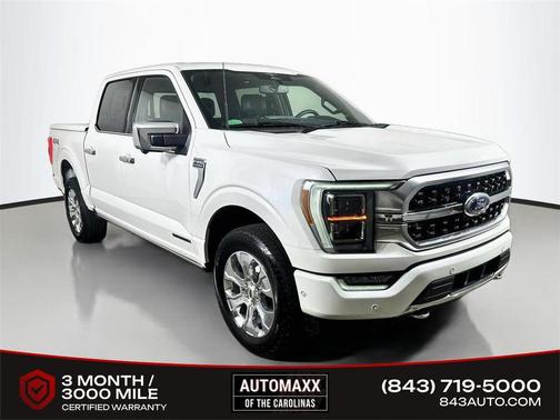 White Metallic 2023 Ford F-150 Platinum