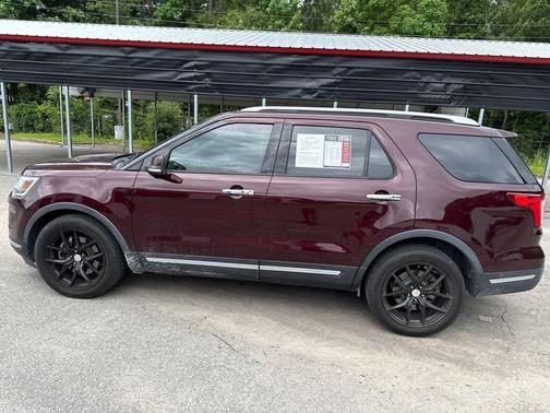 Burgundy 2019 Ford Explorer Limited