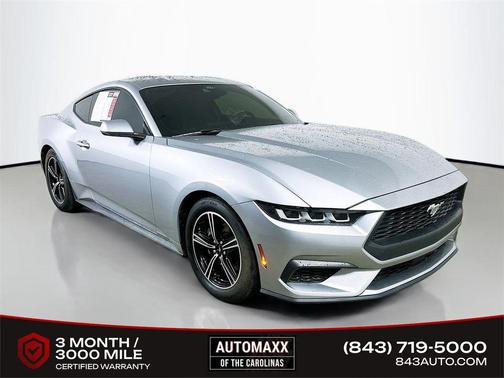 Silver Metallic 2024 Ford Mustang EcoBoost