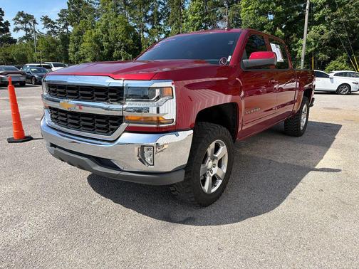 Cajun Red Tintcoat 2018 Chevrolet Silverado 1500 1LT