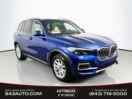 Phytonic Blue Metallic 2022 BMW X5 xDrive40i