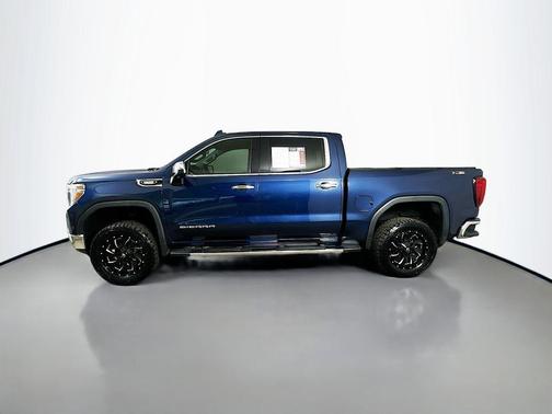 Pacific Blue Metallic 2021 GMC Sierra 1500 SLT