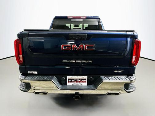 Pacific Blue Metallic 2021 GMC Sierra 1500 SLT