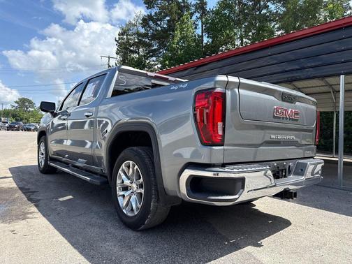 Satin Steel Metallic 2019 GMC Sierra 1500 SLT