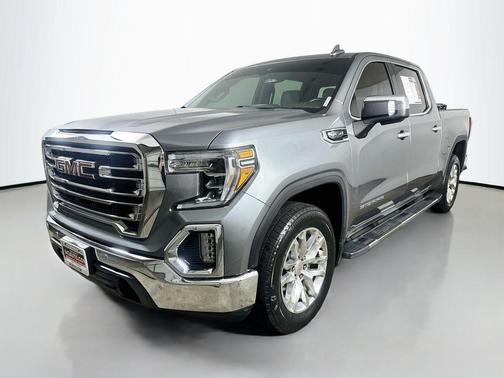 Satin Steel Metallic 2019 GMC Sierra 1500 SLT