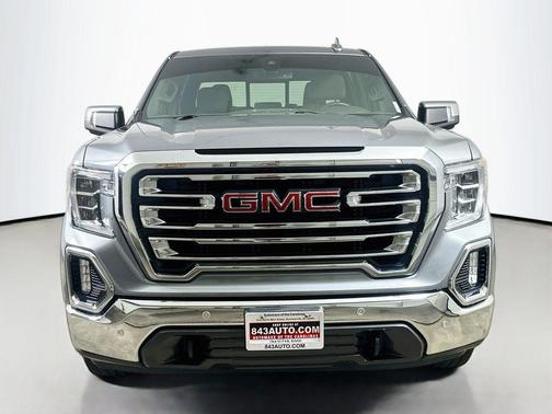 Satin Steel Metallic 2019 GMC Sierra 1500 SLT