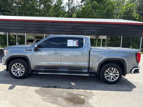 Satin Steel Metallic 2019 GMC Sierra 1500 SLT