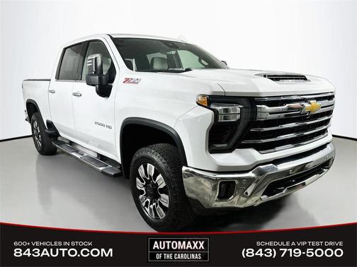 Summit White 2025 Chevrolet Silverado 2500 LTZ