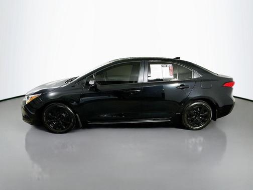Midnight Black Metallic 2025 Toyota Corolla LE