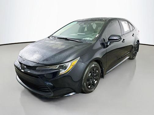 Midnight Black Metallic 2025 Toyota Corolla LE