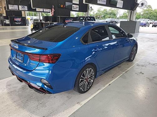 Sporty Blue 2023 Kia Forte GT