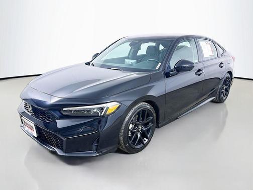 Crystal Black Pearl 2025 Honda Civic Sport