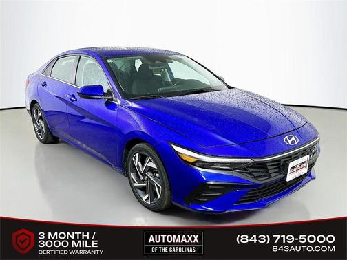 Intense Blue 2025 Hyundai ELANTRA SEL