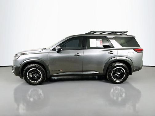 Gun Metallic 2025 Nissan Pathfinder Rock Creek 4WD