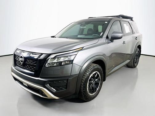 Gun Metallic 2025 Nissan Pathfinder Rock Creek 4WD