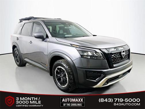 Gun Metallic 2025 Nissan Pathfinder Rock Creek 4WD