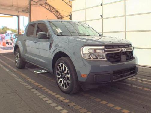 Azure Gray Metallic Tri-Coat 2024 Ford Maverick Lariat