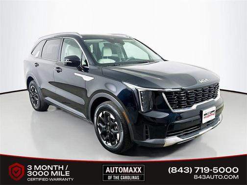 Ebony Black 2025 Kia Sorento S