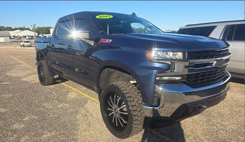 Northsky Blue Metallic 2021 Chevrolet Silverado 1500 LT
