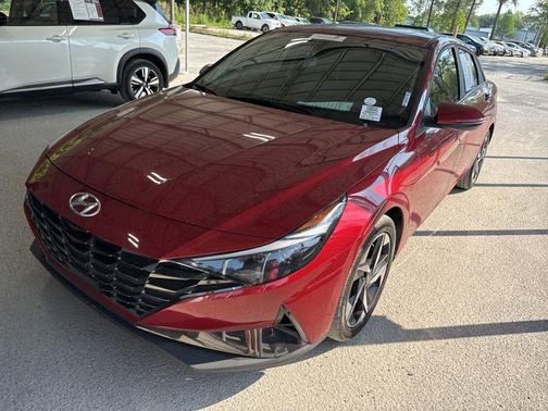 Ultimate Red 2023 Hyundai ELANTRA Limited