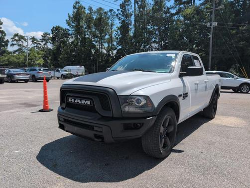 Bright White Clearcoat 2019 RAM 1500 Classic Warlock Quad Cab 4x2 6'4' Box