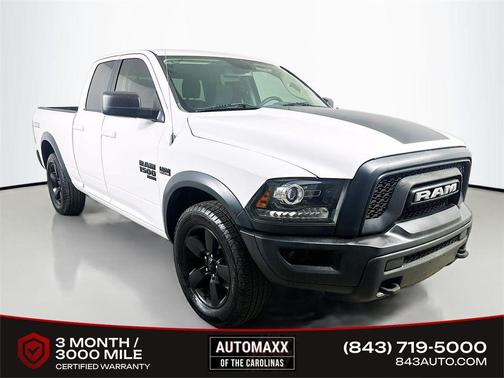 Bright White Clearcoat 2019 RAM 1500 Classic Warlock Quad Cab 4x2 6'4' Box
