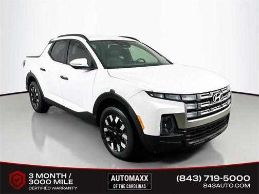 Atlas White 2025 Hyundai SANTA CRUZ SEL