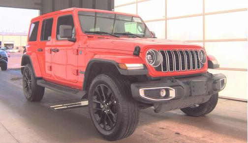 Red Clearcoat 2025 Jeep Wrangler 4xe Sahara