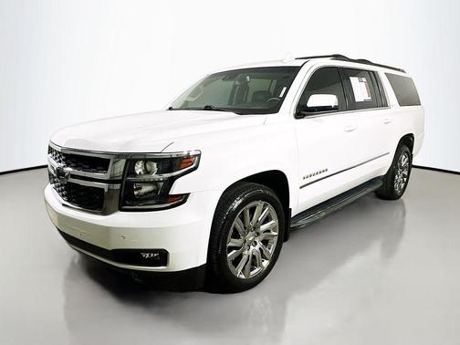 Summit White 2018 Chevrolet Suburban LT