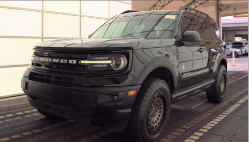 Shadow Black 2022 Ford Bronco Sport Outer Banks