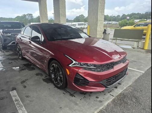 Passion Red 2022 Kia K5 GT-Line