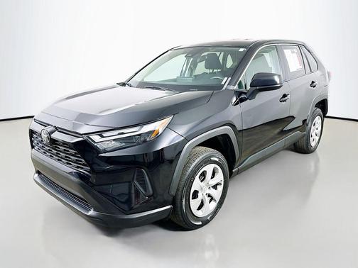 Midnight Black Metallic 2023 Toyota RAV4 LE