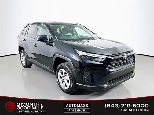 Midnight Black Metallic 2023 Toyota RAV4 LE