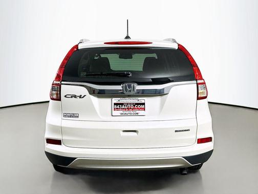 White 2015 Honda CR-V Touring